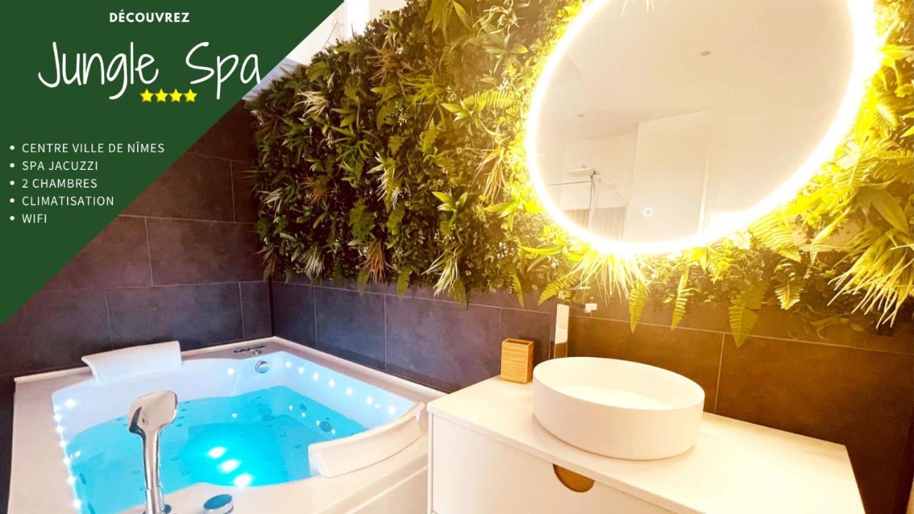 Le Jungle Spa **** Nîmes Exterior foto